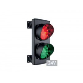 Forgalomirányító lámpa, piros és zöld, LED-es, 24V-os